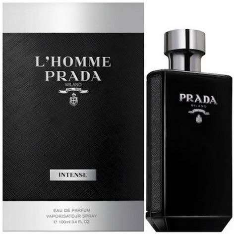 l'homme prada intense 100ml|Prada l'homme intense for man.